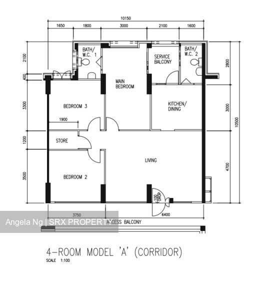Blk 735 Woodlands Circle (Woodlands), HDB 4 Rooms #621294011